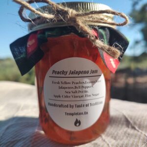Peachy Jalapeno Jam